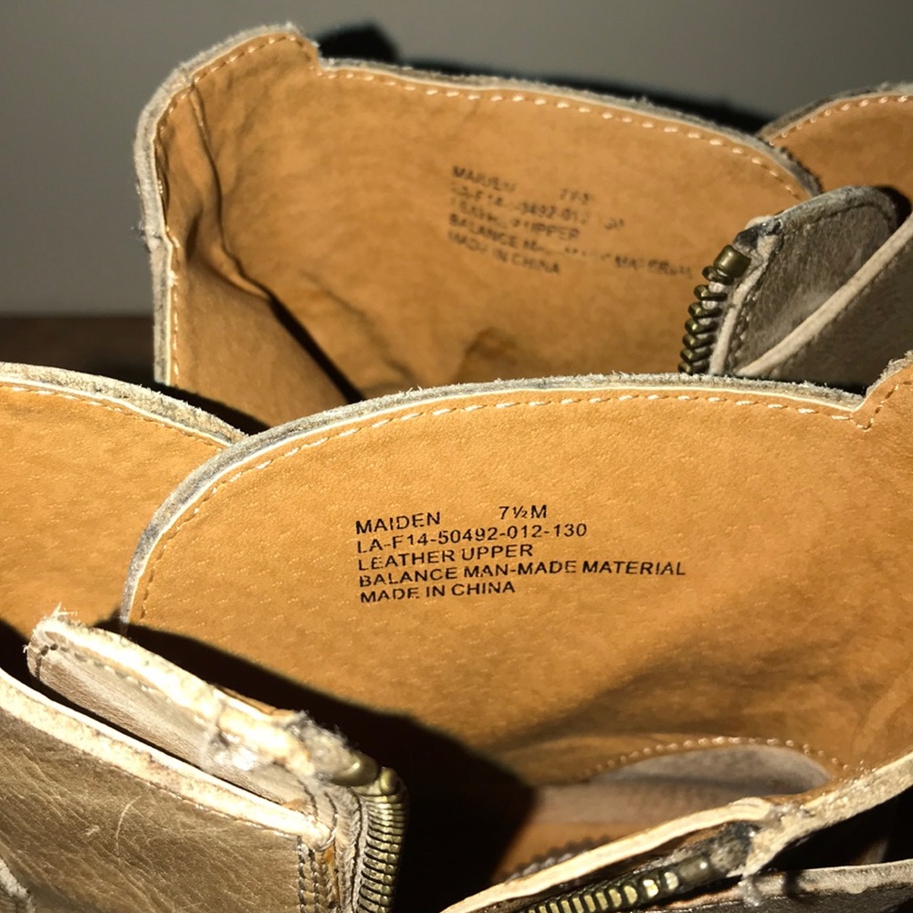 Leather Booties - Picture 9 of 11